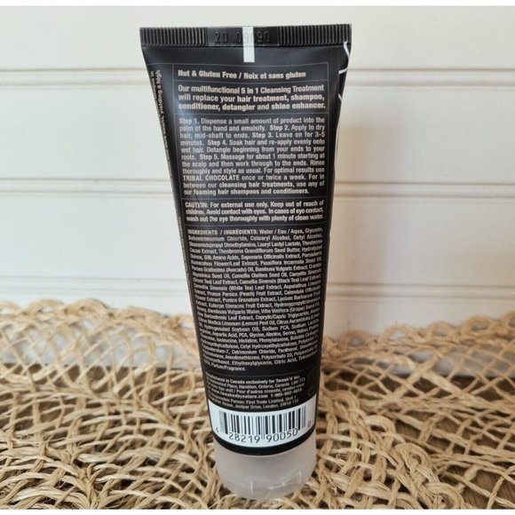 Tweak'd by Nature Tribal Chocolate Cleansing Hair Treatment, 3oz., NEW - Picture 3 of 5
